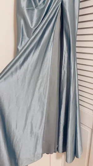 Stacees Blue Dress Size 0 thumbnail 3