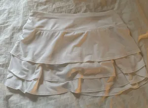 Athleta White Skirt thumbnail 1