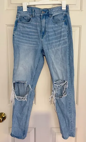 American eagle mom jeans thumbnail 1