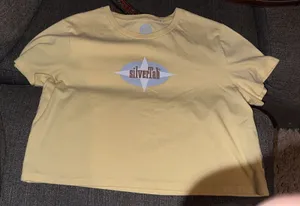 Silver Jeans Silvertab cropped tee thumbnail 1