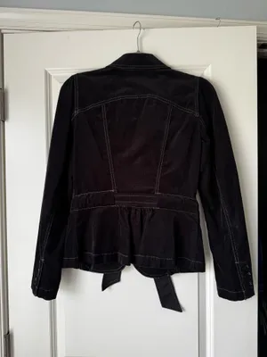 Ann Taylor Loft Corduroy Jacket Belted thumbnail 3
