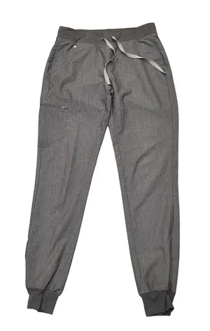 Figs Technical Collection Gray Jogger Scrub Pants S/T Small TALL thumbnail 1