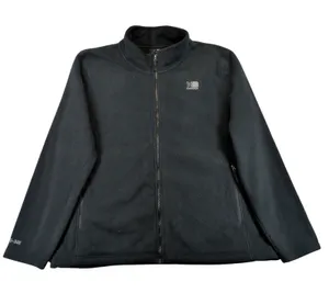 Karrimor‎ Black Fleece Jacket Full Zip Mock Neck Plus Size XXXL US 16 UK 20 NEW thumbnail 1