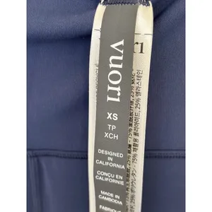 Vuori Women’s AllTheFeels High Waist Straight Leg Slim Blue Coast Size XS New thumbnail 2
