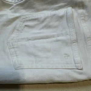 Rag‎ & Bone White Jeans Size 28 Women's Nina High-Rise Ankle Flare Raw Hem thumbnail 6