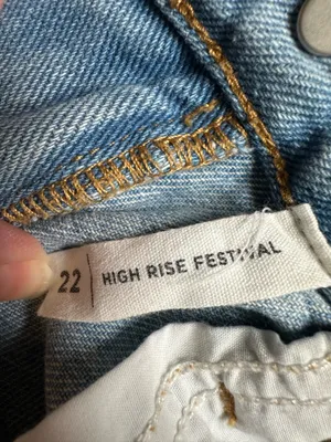 PacSun Shorts High-Rise Festival Denim 22 thumbnail 5