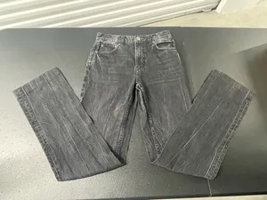 Zara Charcoal Denim Jeans NWOT thumbnail 8
