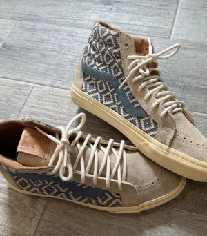 VANS Sk8-Hi Reissue Mens 8 Women's 9.5 California Italian Weave Chakana Tribal thumbnail 1