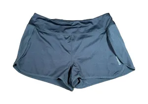 Reebok Women Gray‎ Athletic Shorts Size M thumbnail 1