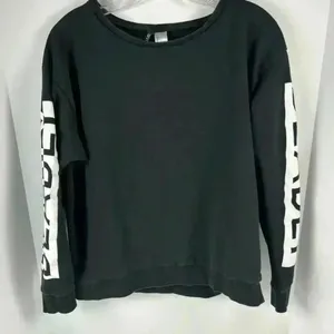 Divided by H&M Deadly Long Sleeve t-shirt - Black-‎ Size Large thumbnail 1