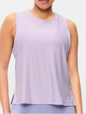 Old Navy CloudMotion Tank Top Dusky Lavender Medium Tall Purple thumbnail 1