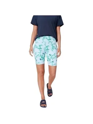NWT Tuckernuck Light Blue Trellis Compression Biker Shorts 7.5” Women’s Small thumbnail 15