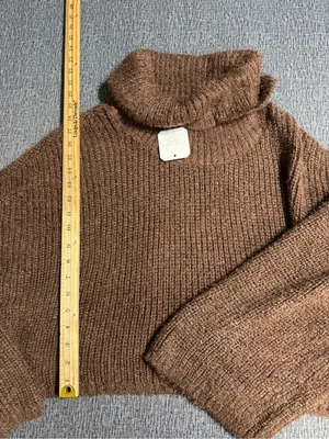 Altar’d State Women’s Cropped Turtleneck Sweater thumbnail 11