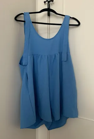 Blue jump suit thumbnail 4