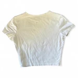 wild fable white cropped short sleeve shirt thumbnail 2