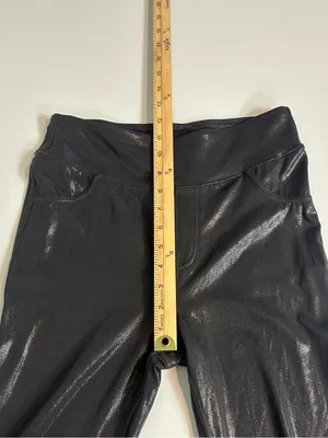 Halara SoftlyZero Faux Leather High Waisted Pocket Work Leggings Size Medium thumbnail 9