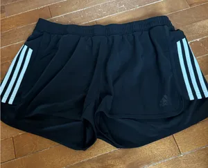 Ladies Adidas Climalite Black Athletic Shorts thumbnail 1