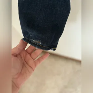 American Eagle Skinny Kick Jeans Size 0 Short Dark Wash thumbnail 10