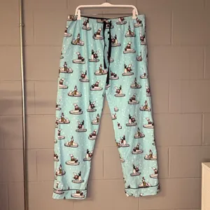 PJ Salvage Polar Bear Flannel Pajama Set Women’s Size XL Polar Bears & Penguins thumbnail 9