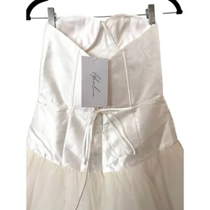 ADEIRLINA Celestial Festival Sleeveless Mini Dress White Small NEW NWT thumbnail 4