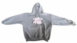 Princess Polly Light Gray Pullover Hoodie thumbnail 1