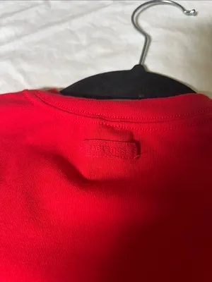 Fabletics Bold Red Crewneck Short Sleeve Tee thumbnail 4