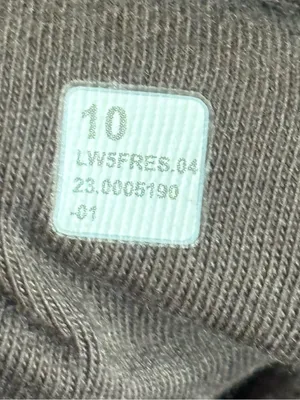 Lululemon Scuba Mid-Rise Wide-Leg Pant Velvet Cord Espresso size 10 thumbnail 6