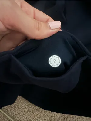 Women’s Navy Flare Leggings — Brand thumbnail 3