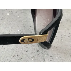 Christian Dior 2320-90 Eyeglasses Frames ONLY black oversized Made In Germany thumbnail 10