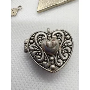 Mixed Pendant‎ Charm Lot Faux Turquoise Crystal Heart Locket Evil Eye Abalone thumbnail 8