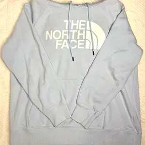 The North Face Light Blue Pullover Hoodie – Women’s size L thumbnail 1
