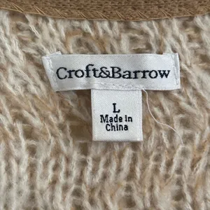 Croft & Barrow Women's‎ Beige Knit Cardigan thumbnail 4