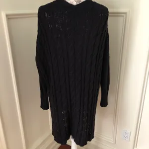 Free People Oversized Cabled Sweater thumbnail 5