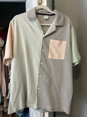 ZARA Top Button Down thumbnail 1