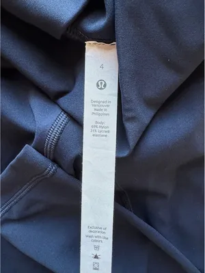 Lululemon Wunder Under High Rise 25” True Navy Size 4 NWT thumbnail 6