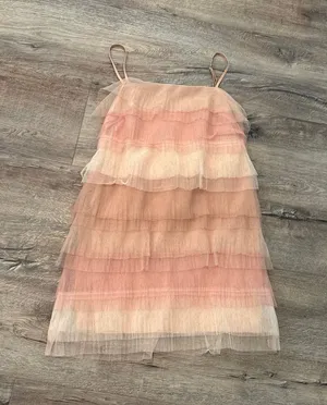 Storia pink dress‎ size women's size xs excellent condition thumbnail 1