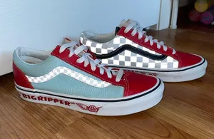 Rare/Limited edition reflective vans thumbnail 1
