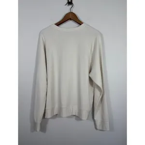 Quince Ivory French Terry Crewneck Sweatshirt XL Relaxed Fit thumbnail 2