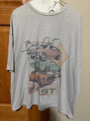 Graphic car tee Gray Size L thumbnail 1
