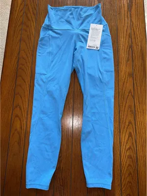 Lululemon Align With Pockets High Rise 25” Ocean Wave Size 6 NWT thumbnail 2