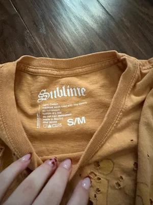 Sublime Orange Urban Outfitters Tee Oversized thumbnail 2
