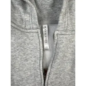 Fabletics - Zip Up Hoodie in Grey thumbnail 2