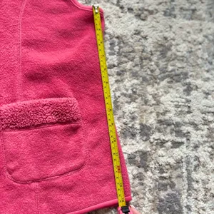 Basic editions XL pink fleece vest thumbnail 5