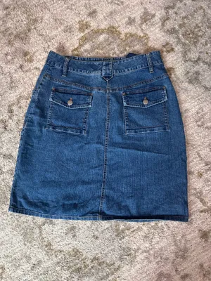 Chico's Denim skirt thumbnail 2