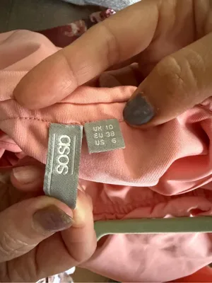 ASOS Pink-peach Off-Shoulder Ruffle Midi Dress thumbnail 4