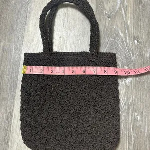 Express Vintage Brown Tote Handbag thumbnail 6