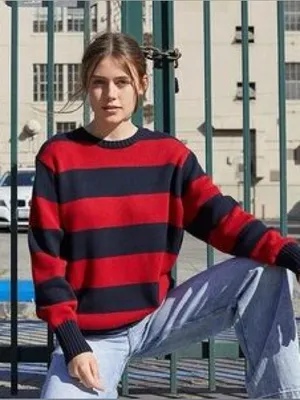 John Galt Brandy Melville Striped Sweater thumbnail 1