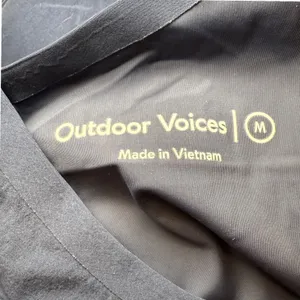 Outdoor Voices Navy Blue Athletic‎ Tennis Dress Built in Shorts Size M thumbnail 2