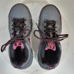 New Balance RevLite Shoes 8 Gray Pink Composite Toe Slip Fuel Resistant 589V1 thumbnail 9