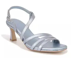 Naturalizer Galaxy Blue Silver Women's Strappy Heels Size 6.5 thumbnail 1